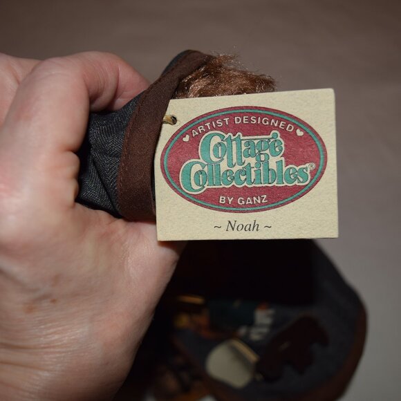 Vintage 1998 Ganz Cottage Collectibles Noah Mohair Mohair 13" tall - Picture 6 of 13